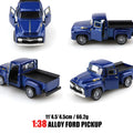 (bagged)1:38 Classical FORD F100 Pickup, Alloy Model Car, Simulated vehicle, children alloy car, boy's toy model, car ornaments