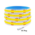 5V USB COB LED Strip Light 3Keys Touch Dimmable ON/OFF Switch Bright Red Green Blue Warm White 320LEDs Flex Ribbon Tape 8mm PCB