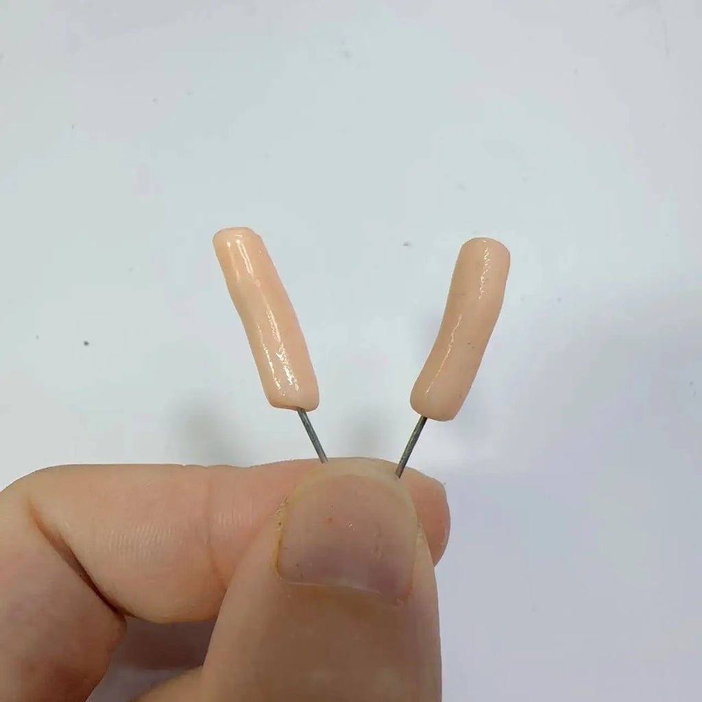 New 1/12Miniature Supermarket food simulation kabob beef sausage corn mushroom for Doll House Mini Kitchen Clay food Accessories