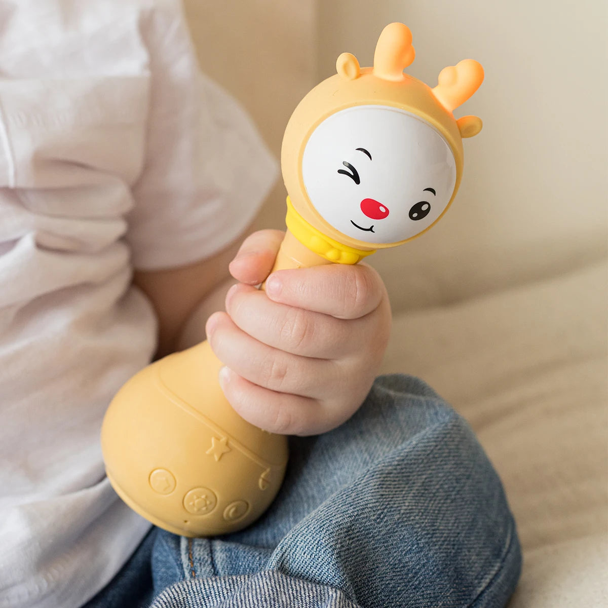 Baby Music Teether Rattle Toy for Child 0-24 Education Mobile Kids Bed Bell Newborn Stroller Crib Infant Pacifier Tear