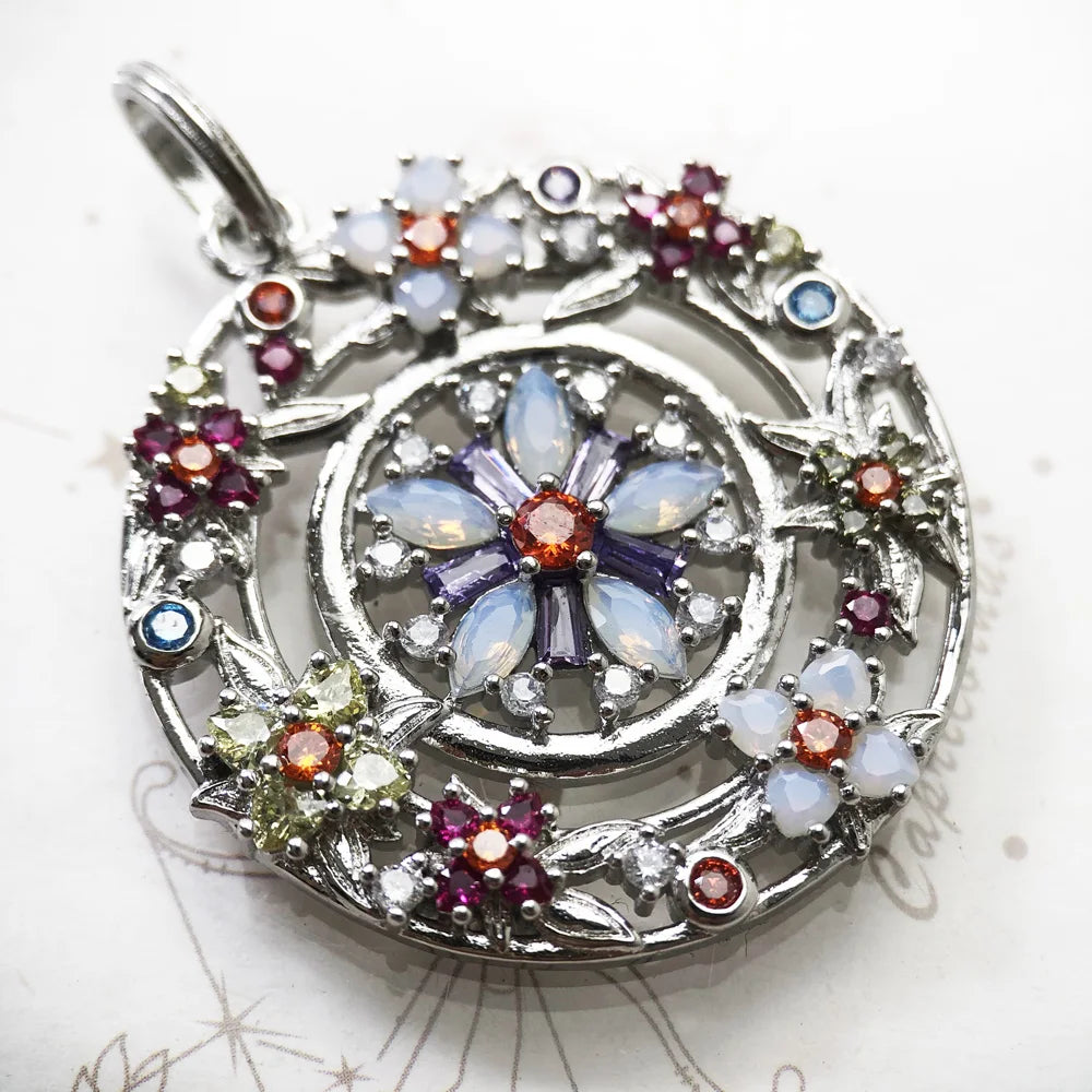 Pendant Pomegranate Tree Flower Bird Butterfly Dragonfly Cat Koala Brand New Jewelry Europe 925 Sterling Silver Gift For Woman