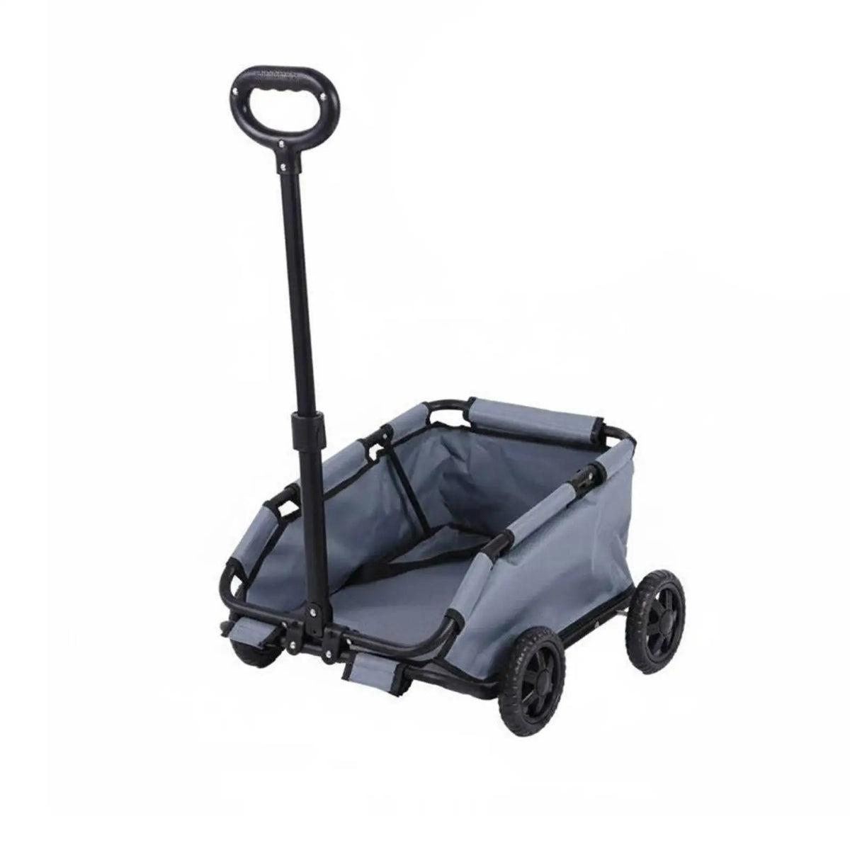 Folding Travel Cart Space Saving Pet Stroller Wagon Dog Carrier Trolley for Small Dogs Cats Camping Shopping