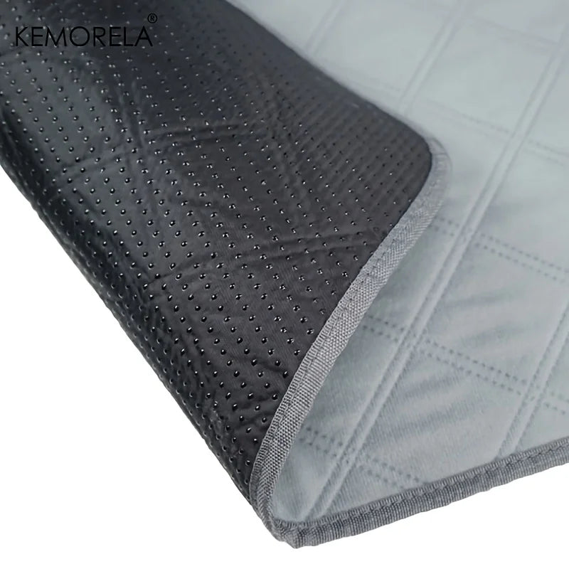 4PCS Guinea Fleece Cage Liners Washable Reusable Anti-Slip Absorbent Pee Pads Small Animal Care Mat for Pet Hamsters Rabbits