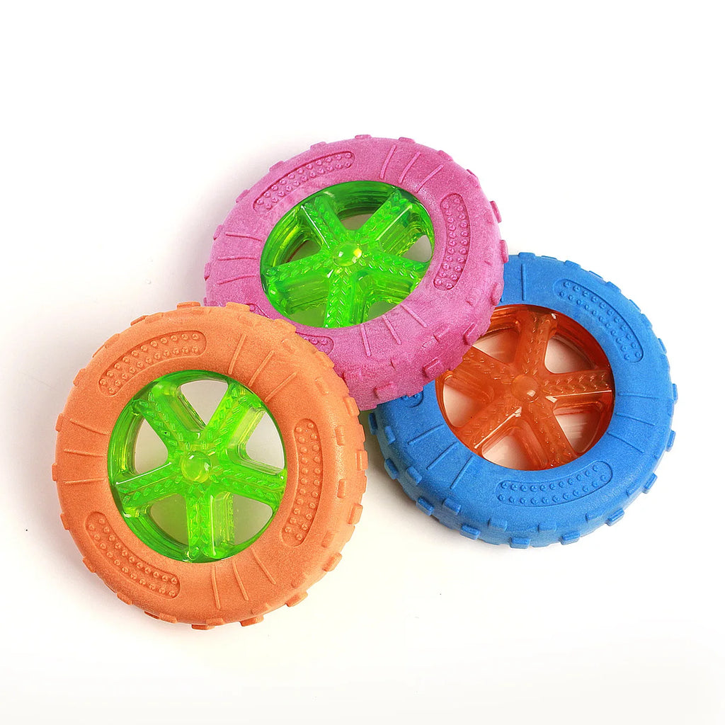 Floating Water Toy, Bite-Resistant Pet Ball for Dog Training, Dog Throwing Disc, Interactive Toy for Large