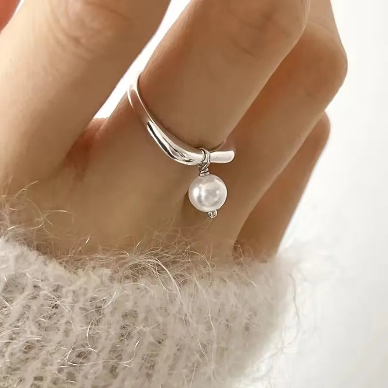 Sam Panda 925 Sterling Rings for Women Fashion Geometric Handmade Irregular Gold Star Ring Simple Fine Jelwery  Christmas Gift