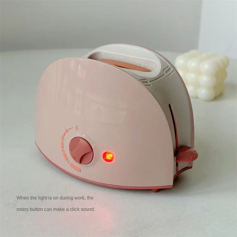 Mini Household Appliances Kitchen Toys Pretend Play Set with Coffee Maker Water Dispenser and Toaster for Kids Boys Girls Gifts