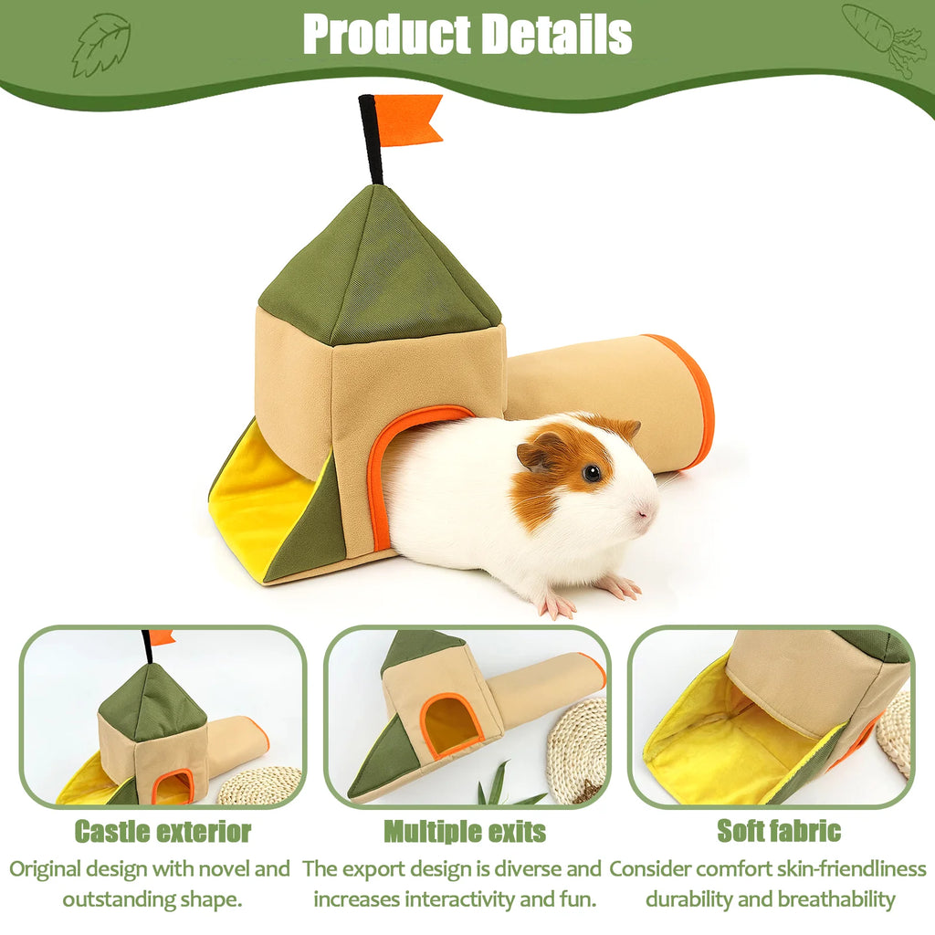 Hamster Nest Small Pet Supplies Hedgehog Rat Guinea Pig Warm Keeping Open Type Small House Play Hiding House Sleeping Nest