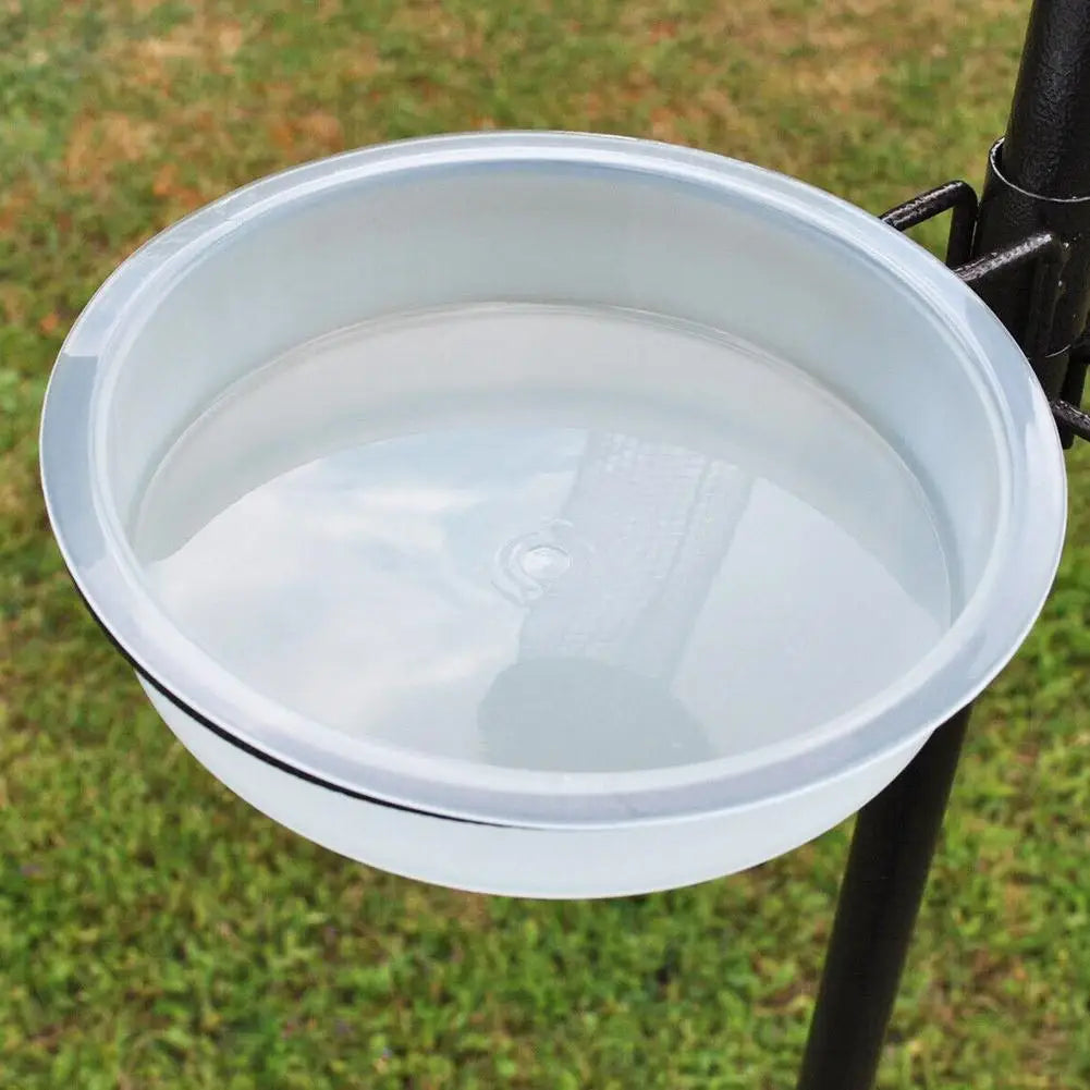 Outdoor Garden Hummingbird Water Dish Tray Replacement Plastic Birdbath Bowl Wild Bird Feeding Station Drinker Water Feeding