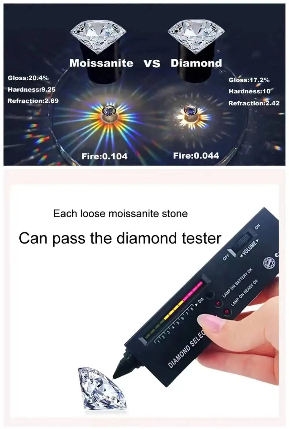 TY 2-5mm Full Moissanite For Women Sparkling Wedding Eternity Bands 100% S925 Sterling Silver Jewelry Classic Ring D VVS1