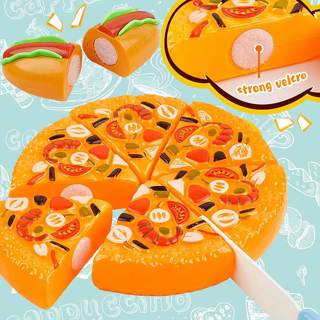 Cutting Fruits Vegetables Toys Set Game Baby Plastic Food Toy Simulated Kitchen Toy Children Pretend Play Cakes Toys Girls Gifts