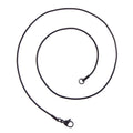 1/5/10pc 1.2mm 45/50/60/70cm Long Stainless Steel Round/Long Plain Snake Chain Necklace For Women Men DIY Fashion Jewelry Choker