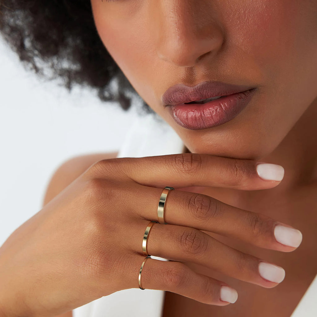 Effie Queen Fashion 925 Sterling Silver Ring Perfect Polished Simple Design Unisex Jewelry Propose Wedding Jewelry Gift APR33