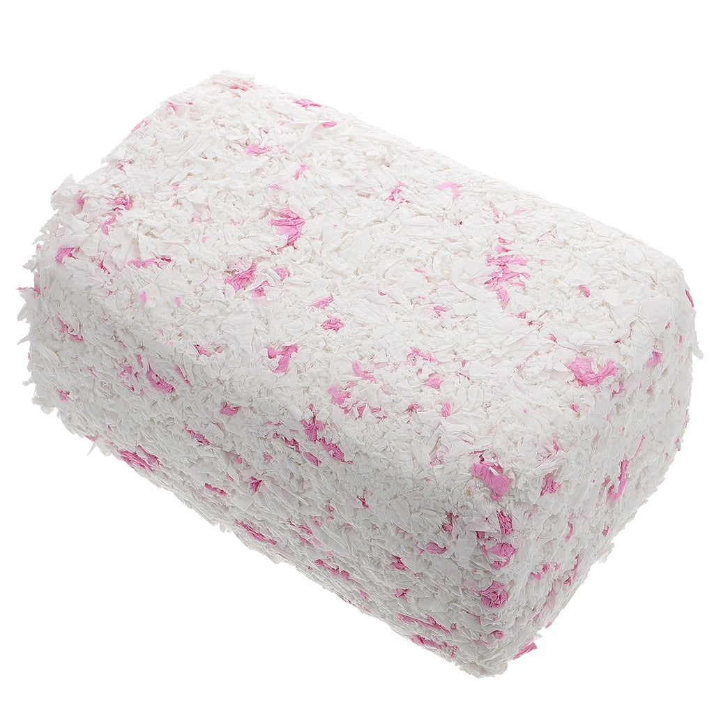 2 Pack Paper Cotton Pad Pet Bedding Material Cage Liner Shavings Rabbit Hamster Small Animal Supplies Mold Inhibiting