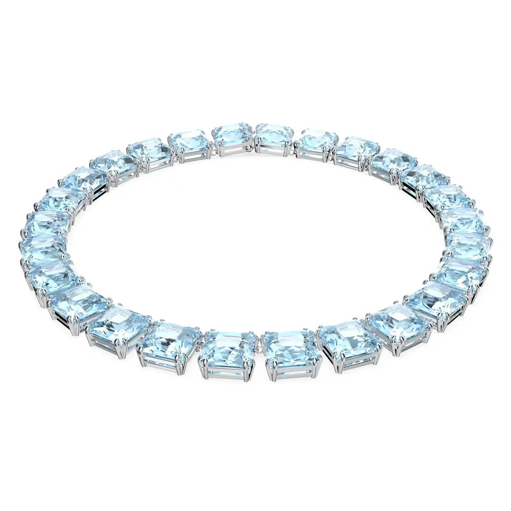 2026 New High-Quality Colorful Candy Butterfly Crystal Star Dancing Heart Double-Layer Simple Necklace - Valentine's Day Gift