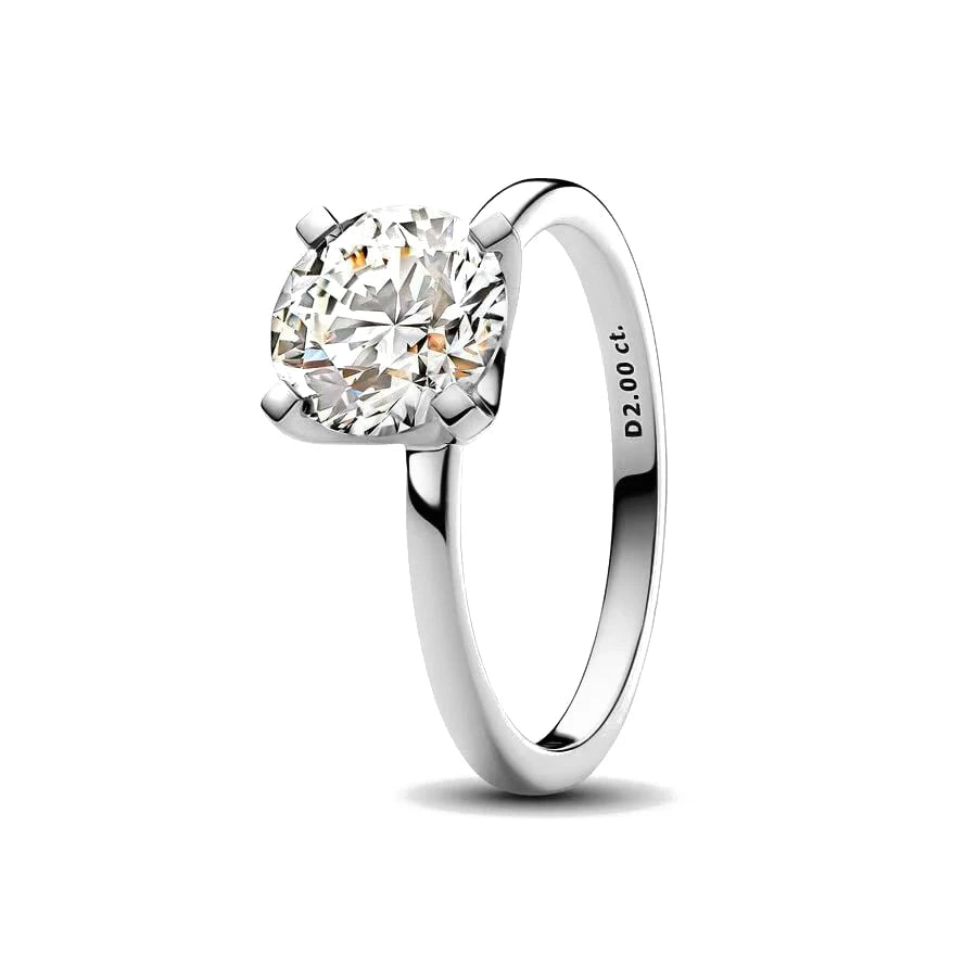 Christmas 925 Sterling Silver Crown Heart Flower Wing Zircon Sparkling Rings For Women Fine Jewelry wedding Anniversary Gifts