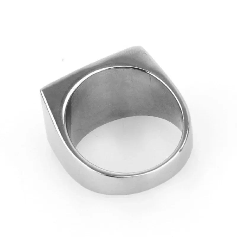 2pcs/pair Solid Sons of Anarchy Ring 316L Stainless Steel SONS Men Rings Jewelry Size 7-14