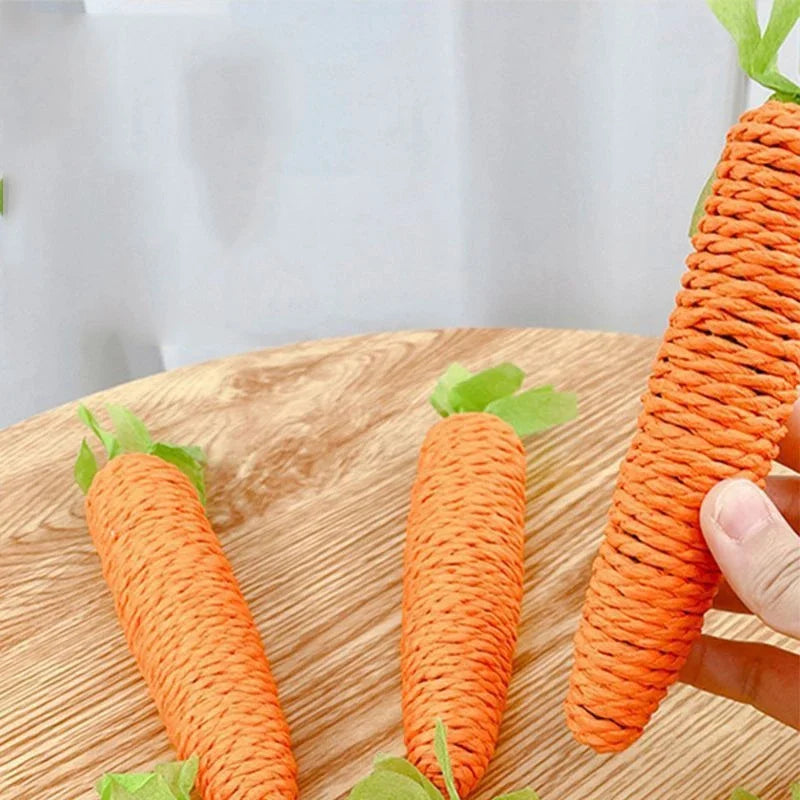 Pet Chew Toys For Ribbit Bunny Hamster Guinea Chinchillas Tooth Cleaning Molar Grinding Toys Pet Supplies