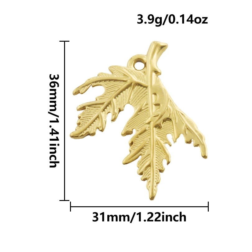 5pcs Stainless Steel Bee Spider Cicada Butterfly Dragonfly Flower Tree Grass Pendants Insects Charms Jewelry Making Accessories