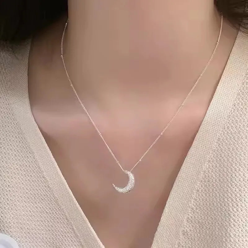 VENTFILLE 925 Sterling Silver Bead Geometry Necklace for Women Girl Korean Design Versatile Choker Jewelry Dropship Wholesale