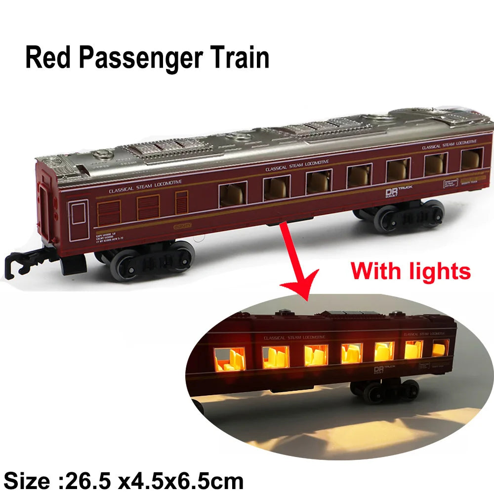 3cm Width wheel Train Track Cargo Car Carriage Wagon Model Guage Accessories DIY Toy Classic Electric Trains Rail King Trian Set