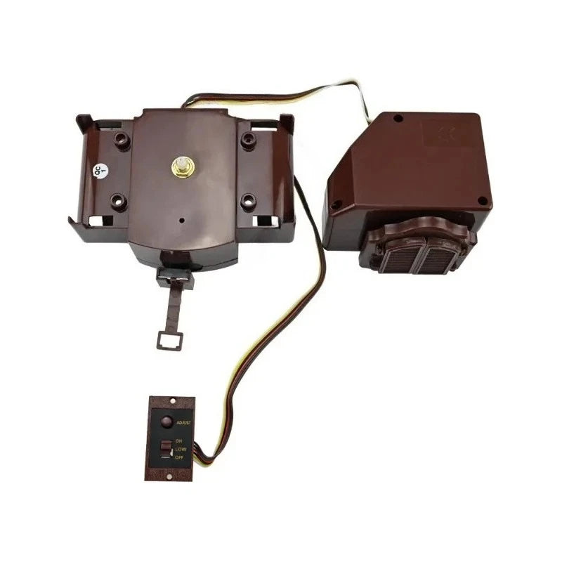 Cuckoo Wall Clock Movement Pendulum Clocks Mechanism with Bird Cuckoo Box Silent Light Control Music Boxes Kit Accessories