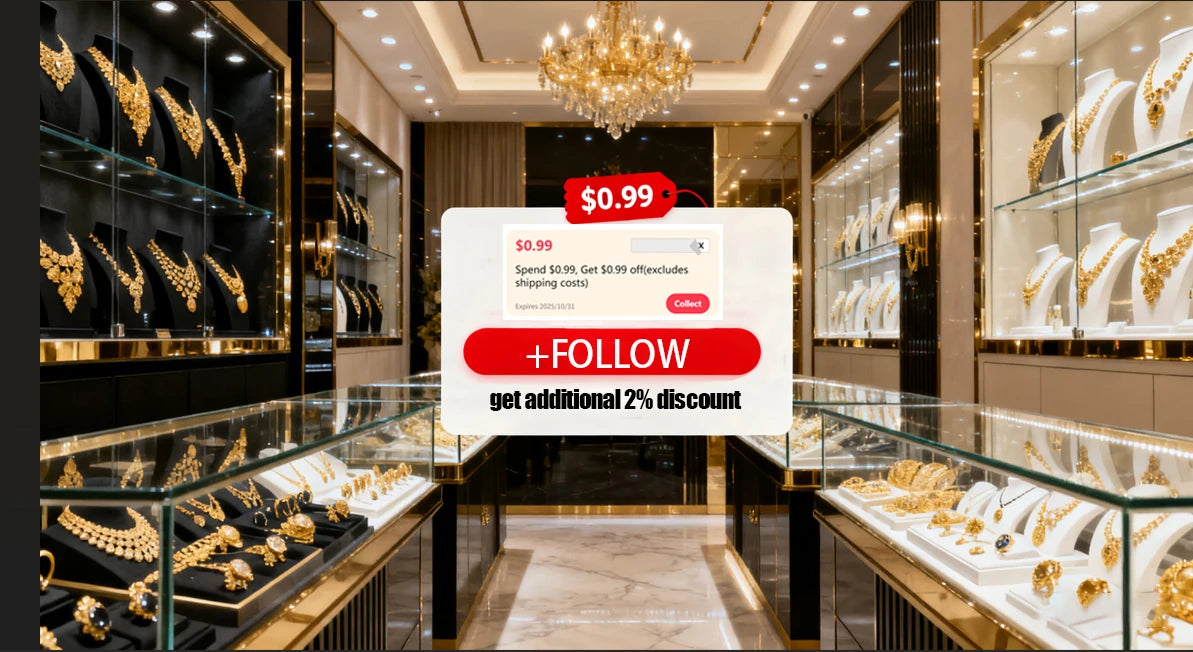 Dubai Jewelry Set For Women 18K Gold Plated Luxury Necklace Earrings Bracelet Ring For Wedding Party Mother's Day Gift On Sale