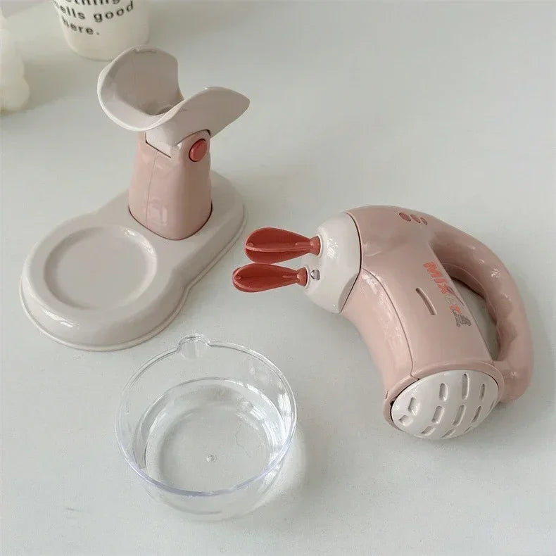 Mini Household Appliances Kitchen Toys Pretend Play Set with Coffee Maker Water Dispenser and Toaster for Kids Boys Girls Gifts