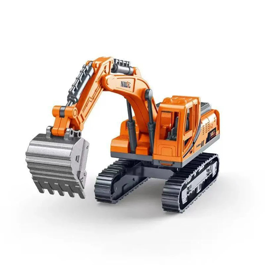 1pc Excavator Quality New Type of Inertial Excavation Car Engineering Car Party Supplies Children Education Toys Boys and Girl
