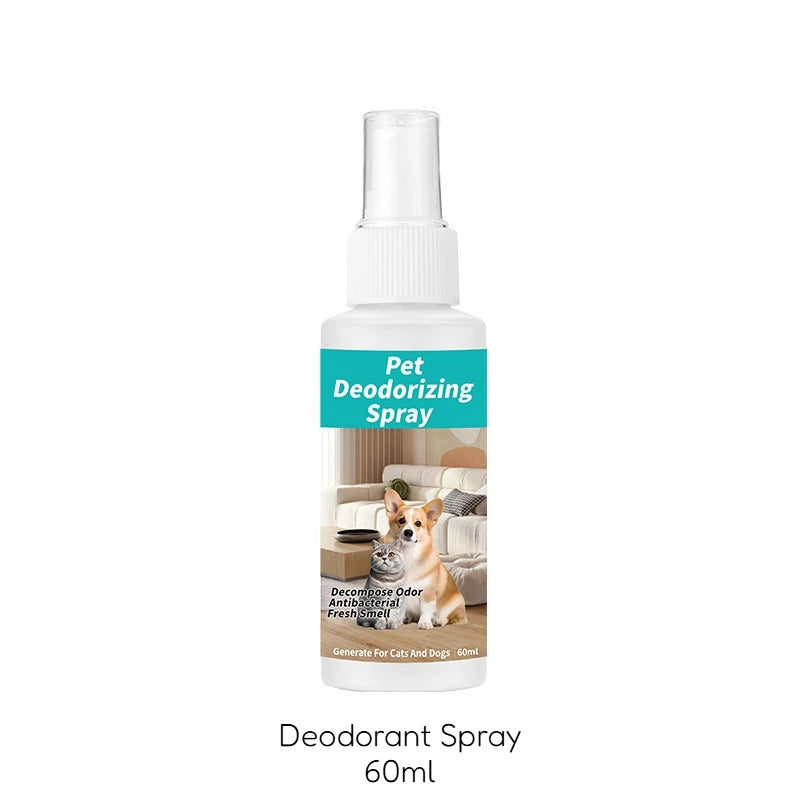 Pet Cleaning Kit for Dogs Cats No Rinse Wipes Set Eye Ear Teeth Paw Cleaner Deodorant Spray Drops All in One Pet Care Supplies