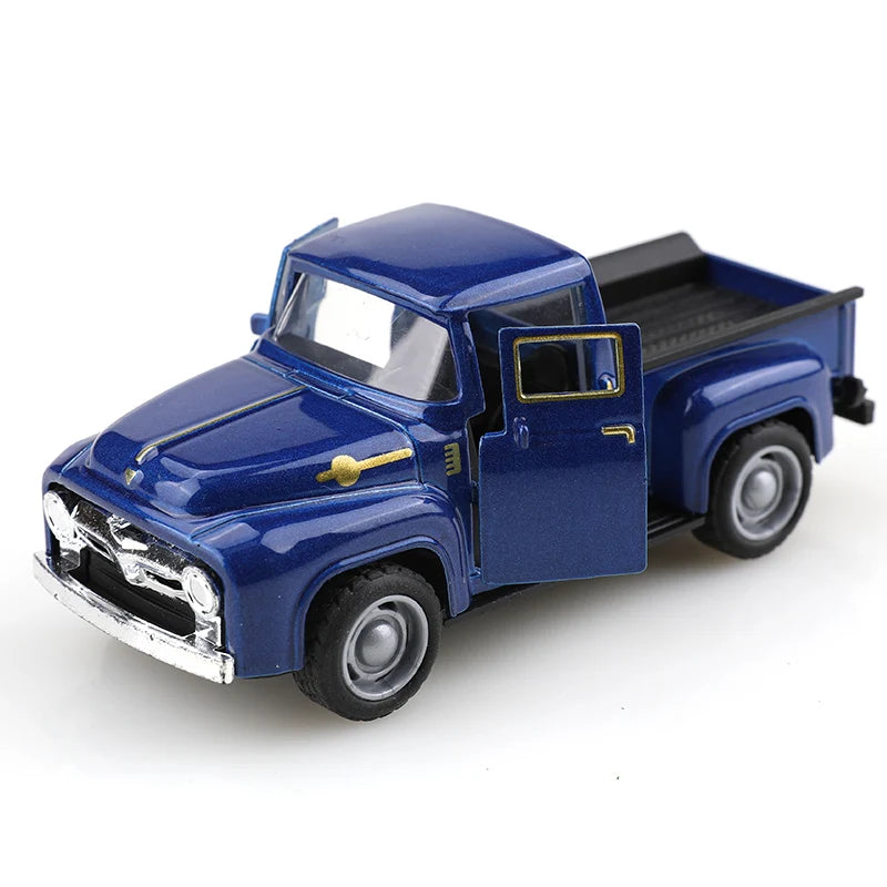 (bagged)1:38 Classical FORD F100 Pickup, Alloy Model Car, Simulated vehicle, children alloy car, boy's toy model, car ornaments