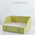 With Automatic Circulation Parrot Shower Basin Bago Bird Shower Detachable Bird Bathtub With Multiple Faucets Pet Bird Bath