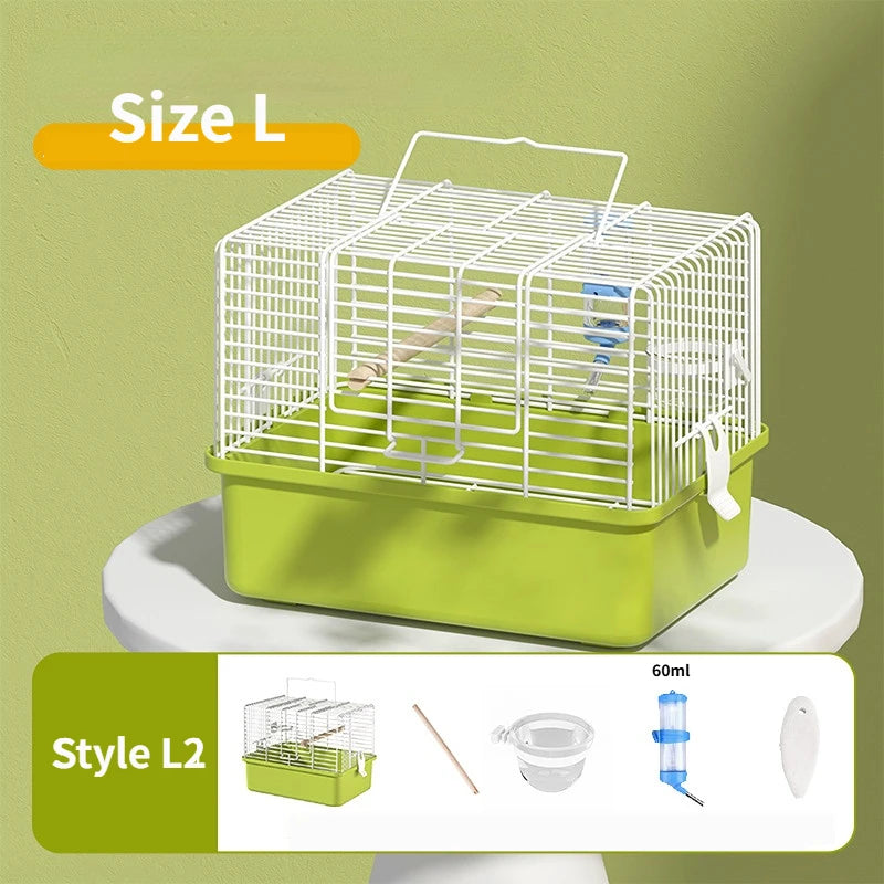 Bird Transport Cage Portable Double Shoulder Bird Carrier Bag Parrot Standing Stick for Outgoing Travel Lovebirds Bird Supplies