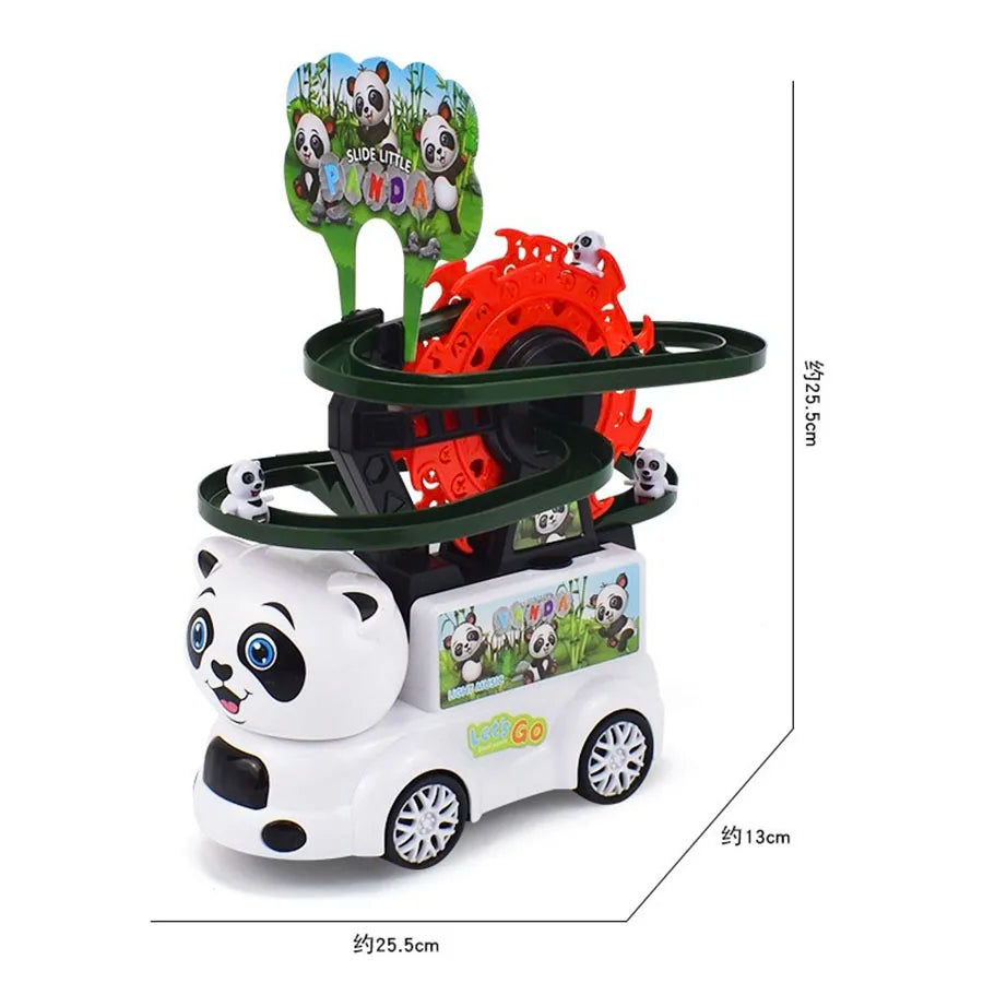 1pcs Cartoon Animal Ferris Wheel Track Car Toy with Light and Music Puzzle Parent-Child Interactive Birthday Christmas Gift