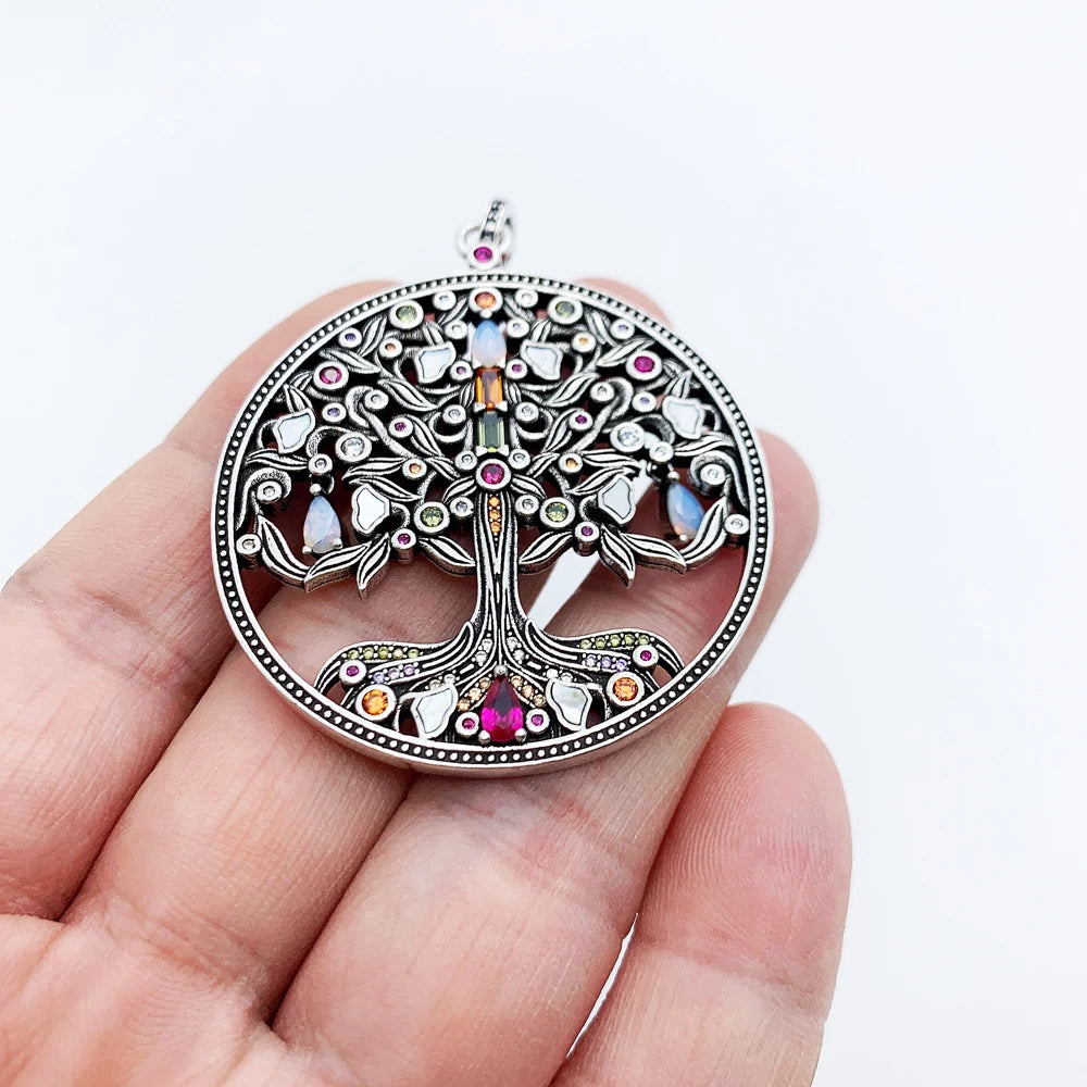 Pendant Pomegranate Tree Flower Bird Butterfly Dragonfly Cat Koala Brand New Jewelry Europe 925 Sterling Silver Gift For Woman