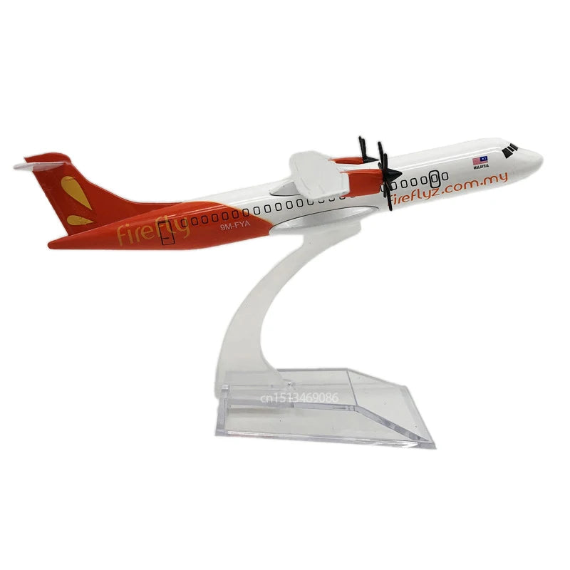 15CM 6inch Diecast Alloy ATR72 Firefly Avianca Airlines Concorde France Airways For Collection Friend Gift