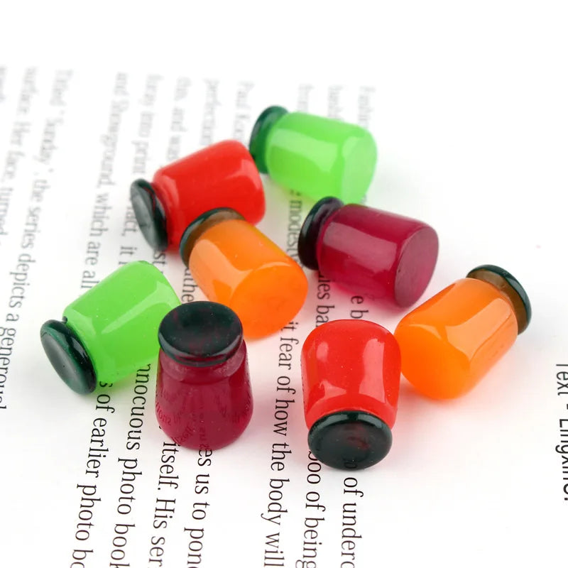 1:12 Doll House Decration Accessories Mini Food Coffee Drink Ice Cream Wine Cup Bottle for Doll DIY Kitchen Toys