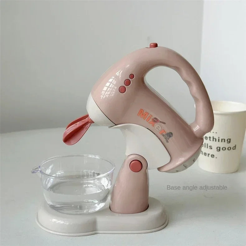 Mini Household Appliances Kitchen Toys Pretend Play Set with Coffee Maker Water Dispenser and Toaster for Kids Boys Girls Gifts