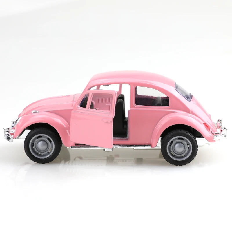 (bagged)1:38 Classical Cute Beettle, Alloy Model Car, Simulated vehicle, children's alloy car, boy's toy model, car ornaments