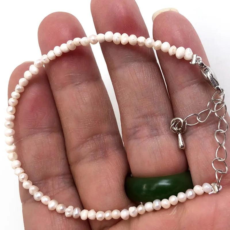 Mini 2-3mm Stone Beaded Faceted Natural Agat Quartzs Necklaces bracelet Female Fashion Party Choker for Women Girls Jewelry Gift