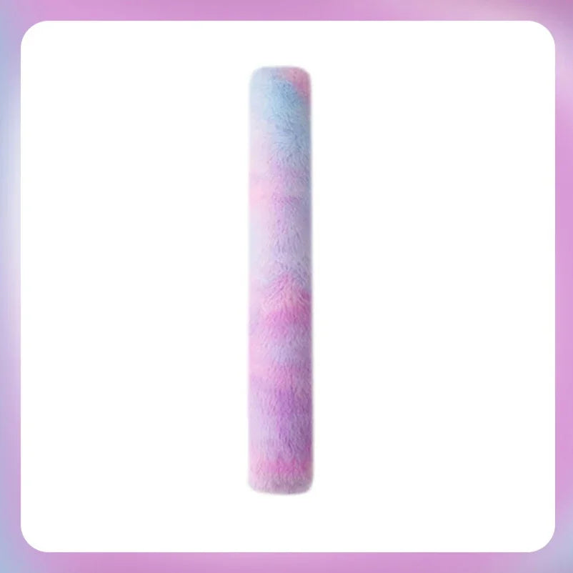 Cat plush gradient pillow toy chewing and teasing sticks, teething sticks, self-entertainment cat toy pillow