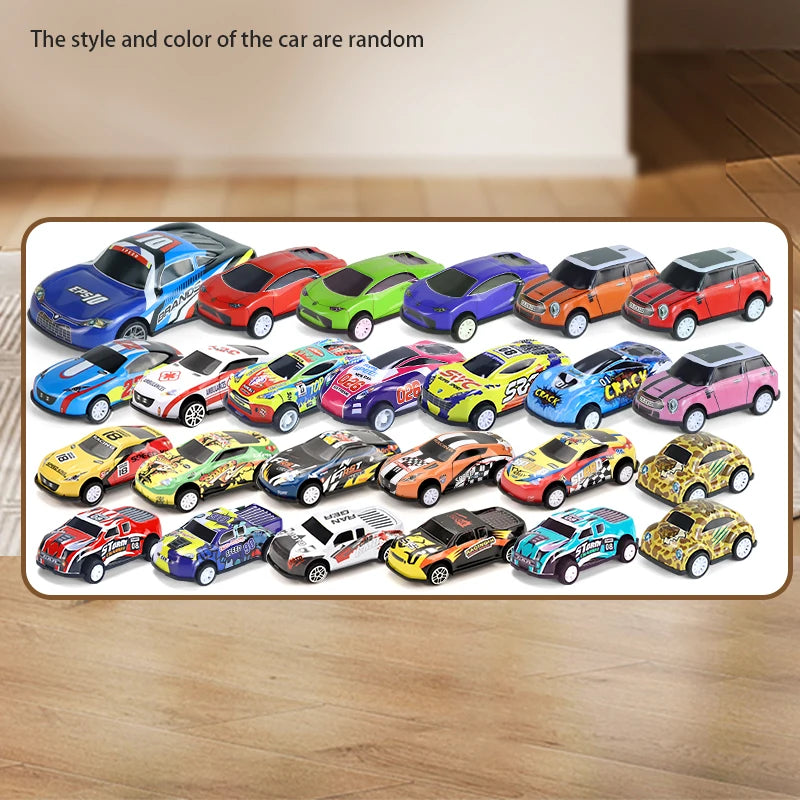 15pcs Children's car sets, alloy car toys, Christmas gift toys, car models, shock-resistant toys