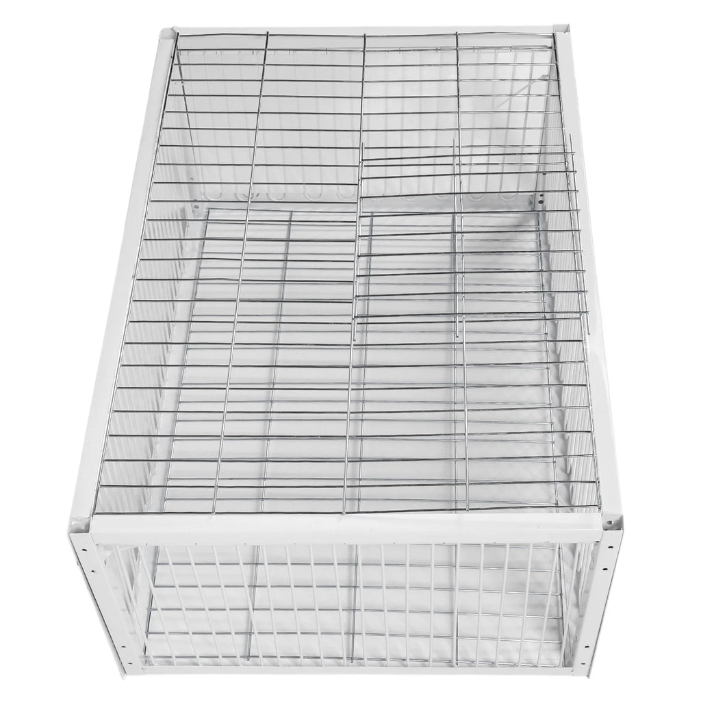 Bird Trap Cage Single Way Entry Portable Escape Proof Bird Animal Trap Cage Easy Assembly Versatile High Strength for Garden