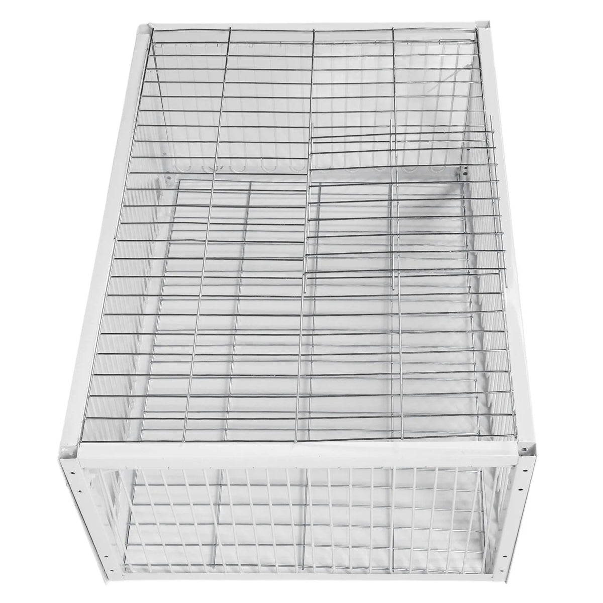Bird Trap Cage Single Way Entry Portable Escape Proof Bird Animal Trap Cage Easy Assembly Versatile High Strength for Garden
