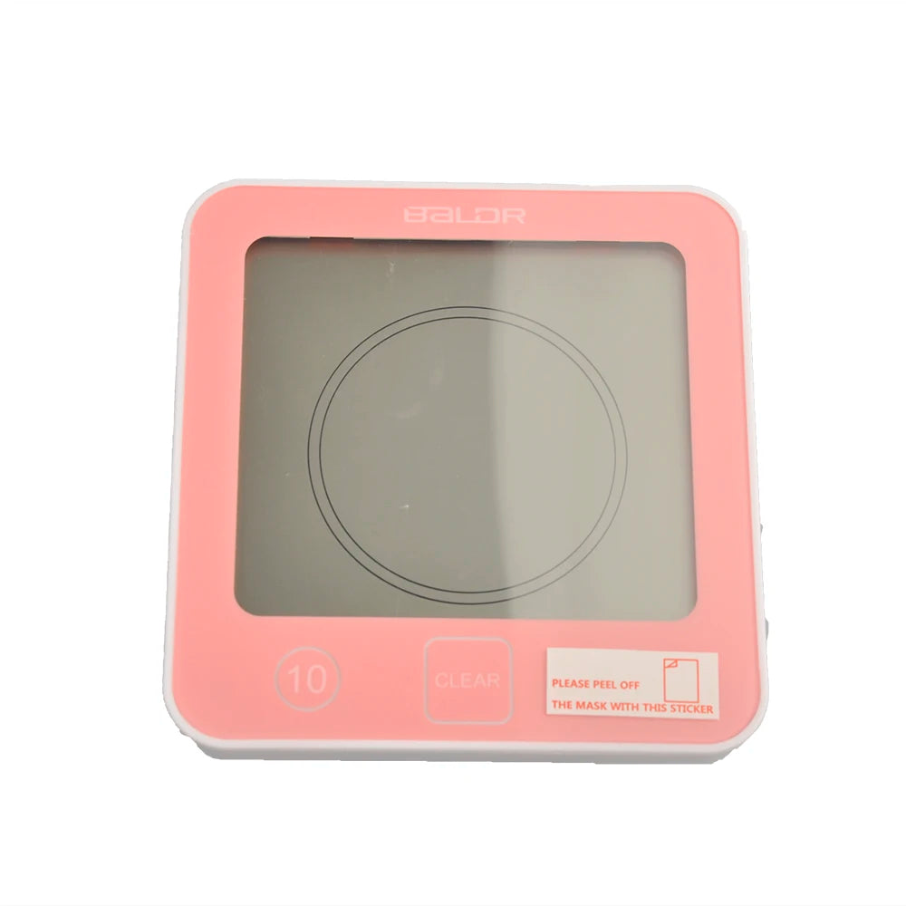 Waterproof Bathroom Wall Clock Digital Shower Clock Timer with Touch Screen, Temperature, Hanging Hole Stand for Kids & Adults