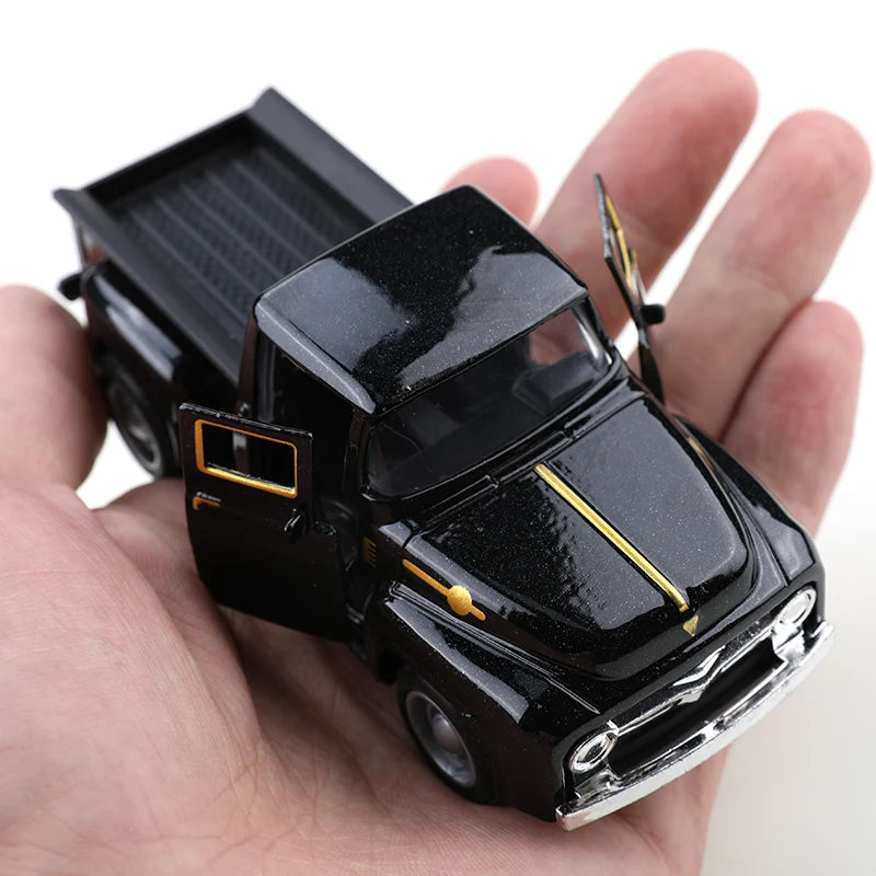 (bagged)1:38 Classical FORD F100 Pickup, Alloy Model Car, Simulated vehicle, children alloy car, boy's toy model, car ornaments