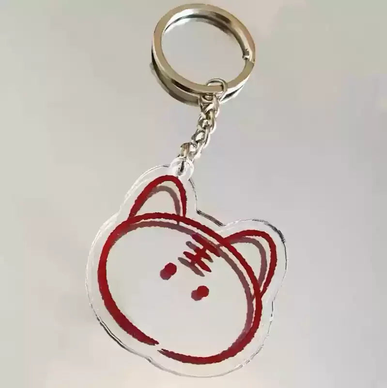 Love And Deep Space Surrounding Zayne Graffiti Pet Doll Rafayel Healing Cute Doll Sylus Pendant Xavier Keychain