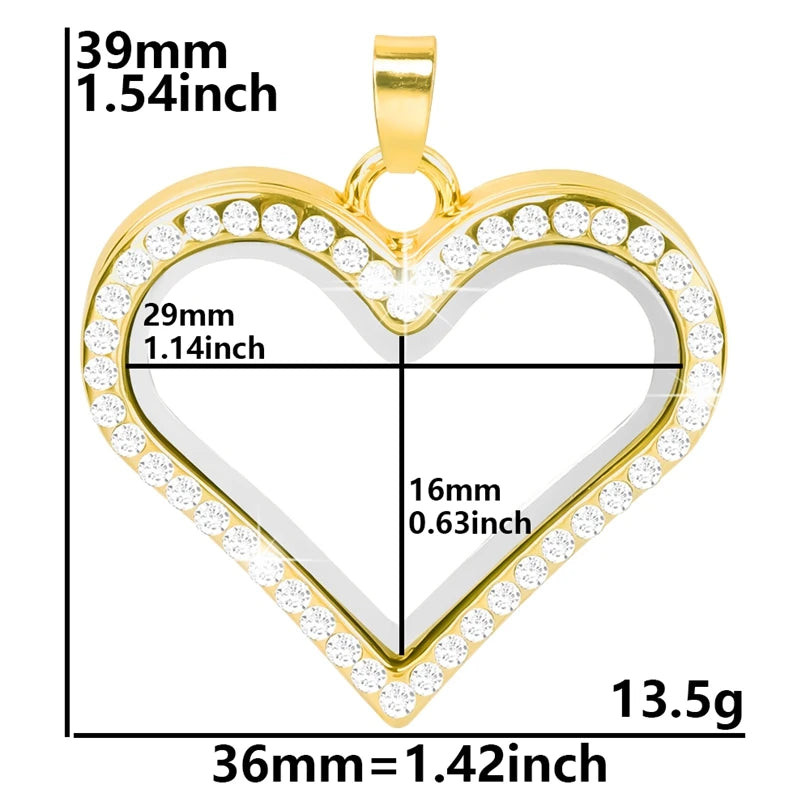 10Pcs/Lot Openable Round Living Reliquary Picture Locket Pendant Glass Floating Cremation Urn Medaillon Colgantes Jewelry Making
