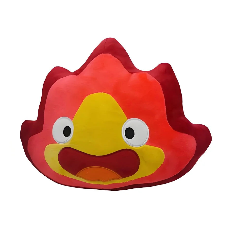 Cute Cartoon Flame Plush Pillow Soft Fire Shaped Stuffed Doll Sofa Throw Cushion Home Decor Toy Birthday Gift