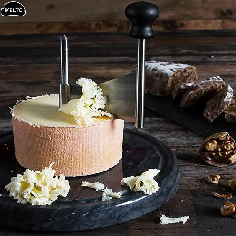 NEW Cheese Cheese Cutting Wooden Rotary Shaver Manual Kitchen Baking Chocolate Chip Scraper Flower Cutter Cheese Shredder