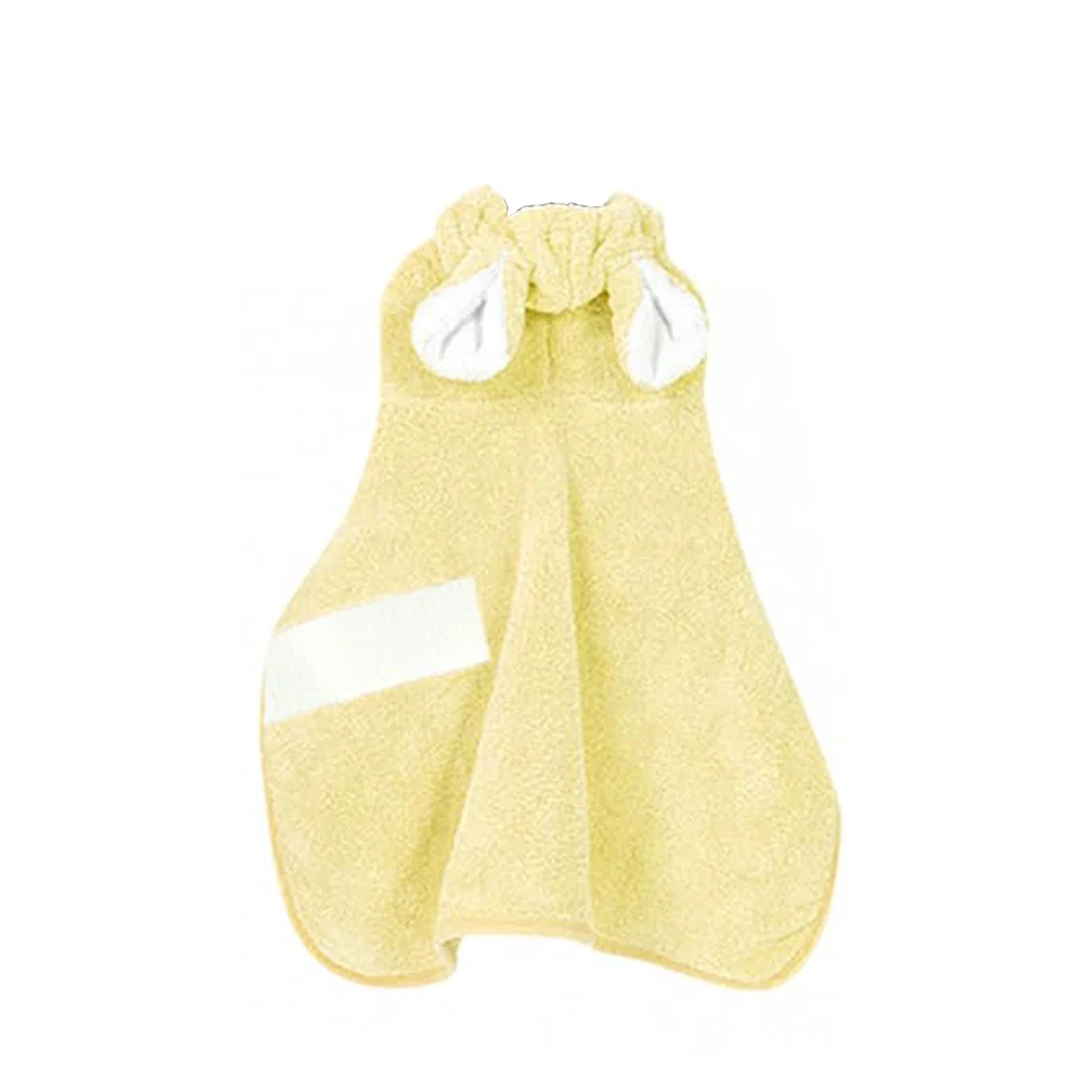 Pet Bathrobe for Dogs and Cats Super Absorbent Pet Dog Bath Towel Hooded Coat Adjustable Collar and Belly StrapXS To L